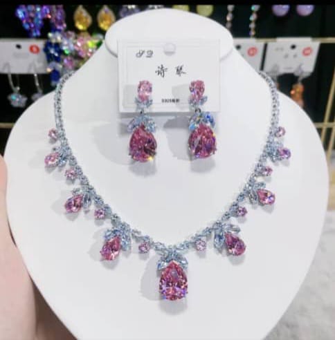 Zirconia Necklace  JEzirc1